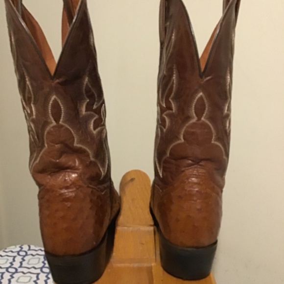 🔥Best offer, Dan post, Ostrich boots, new cond. see pics, size 9 1/2 D, buy now - Picture 2 of 3